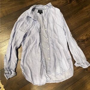 J Crew Slim-fit Baird McNutt Irish linen shirt- Size 2